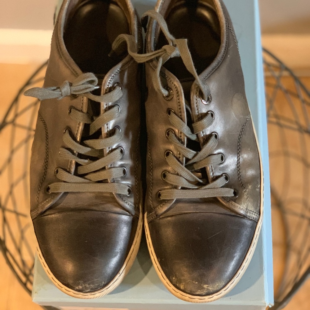 Authentic Lanvin Captoe Trainers